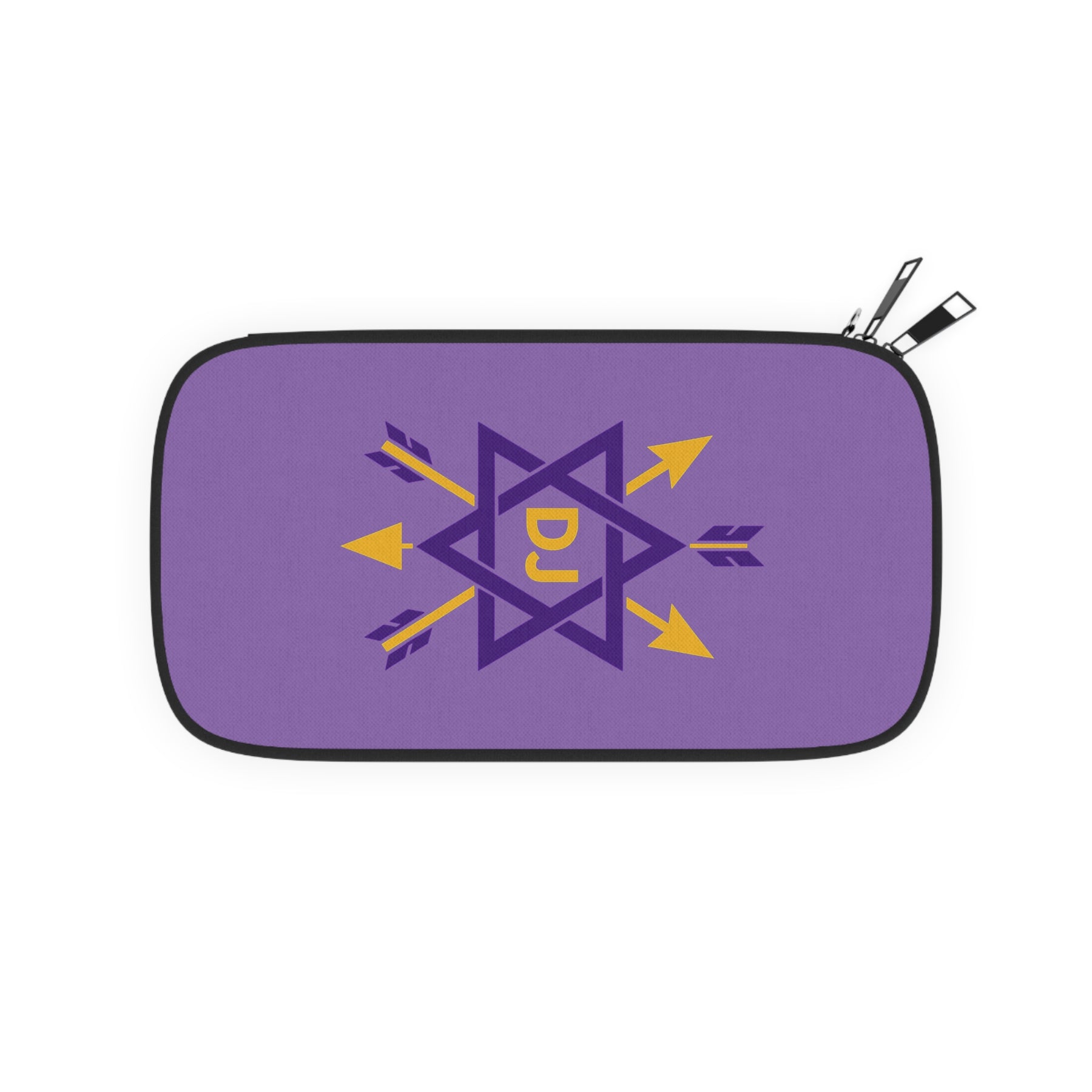 Order of the Secret Monitor Passport Wallet - Purple With Shoulder & Wrist Strap - Bricks Masons