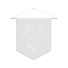 Master Mason Blue Lodge Pennant - Veteran Mason - Bricks Masons