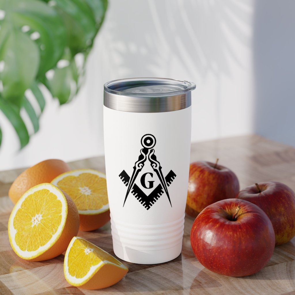 Master Mason Blue Lodge Ringneck Tumbler - Square & Compass G