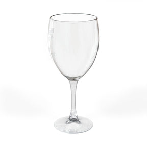 Master Mason Blue Lodge Wine Glass - Raised & Ready To Toast Square & Compass G