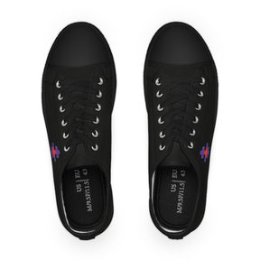Knight Templar Priests Sneaker - Low Top Sneaker Black & White - Bricks Masons