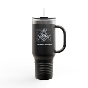 Master Mason Blue Lodge Ringneck Tumbler - Constructed with Purpose S&C G