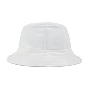 Master Mason Blue Lodge Bucket Hat - White Stitching Veteran Mason - Bricks Masons