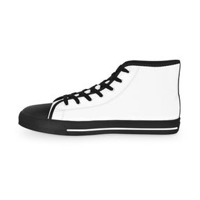 The Order of the White Shrine of Jerusalem Sneaker - High Top Black & White - Bricks Masons
