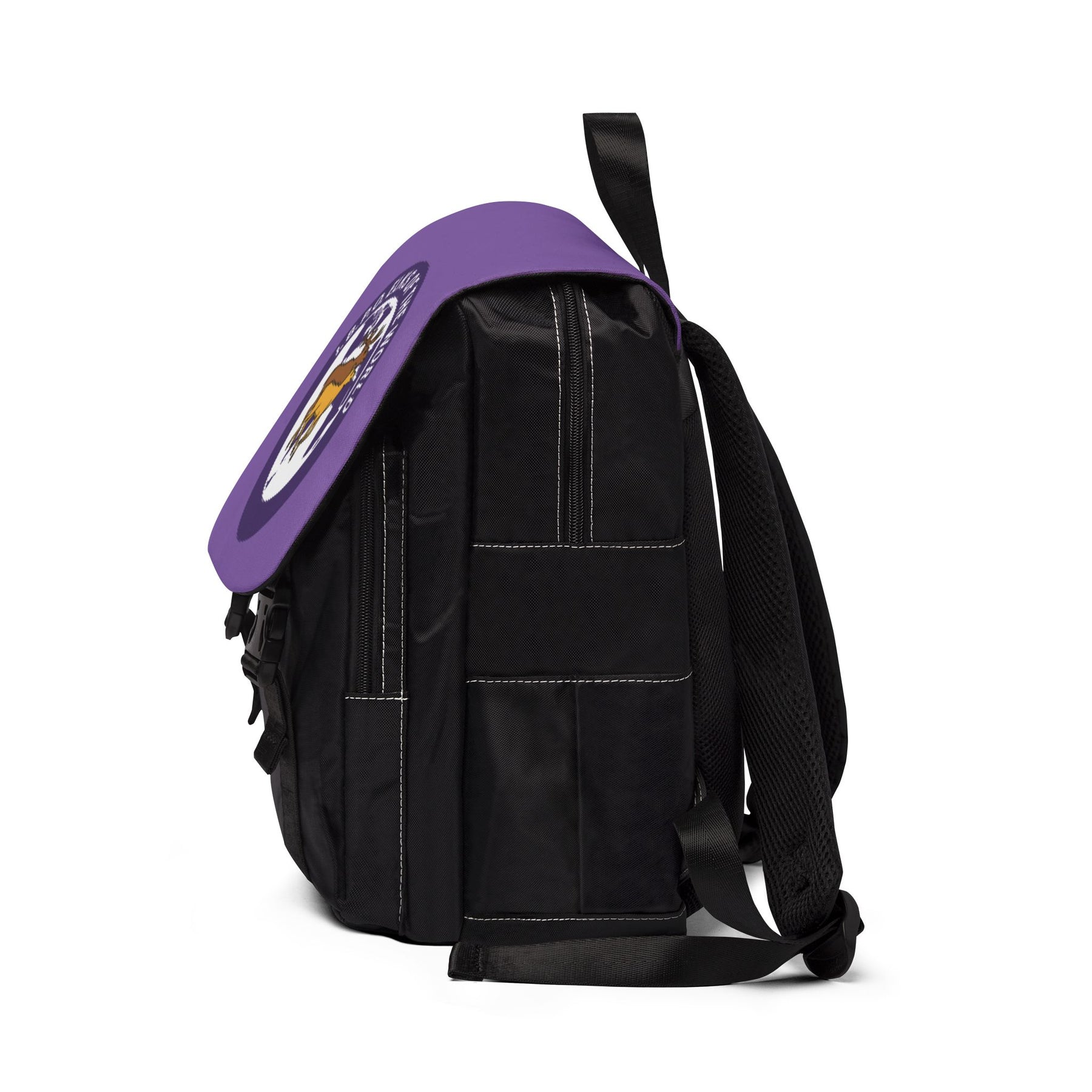 Elks of the World Backpack - IBPO Purple With  Multiple Compartments - Bricks Masons