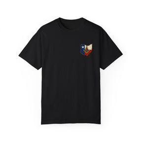Master Mason Blue Lodge T-Shirt - Garment-Dyed Ohio Mason - Bricks Masons