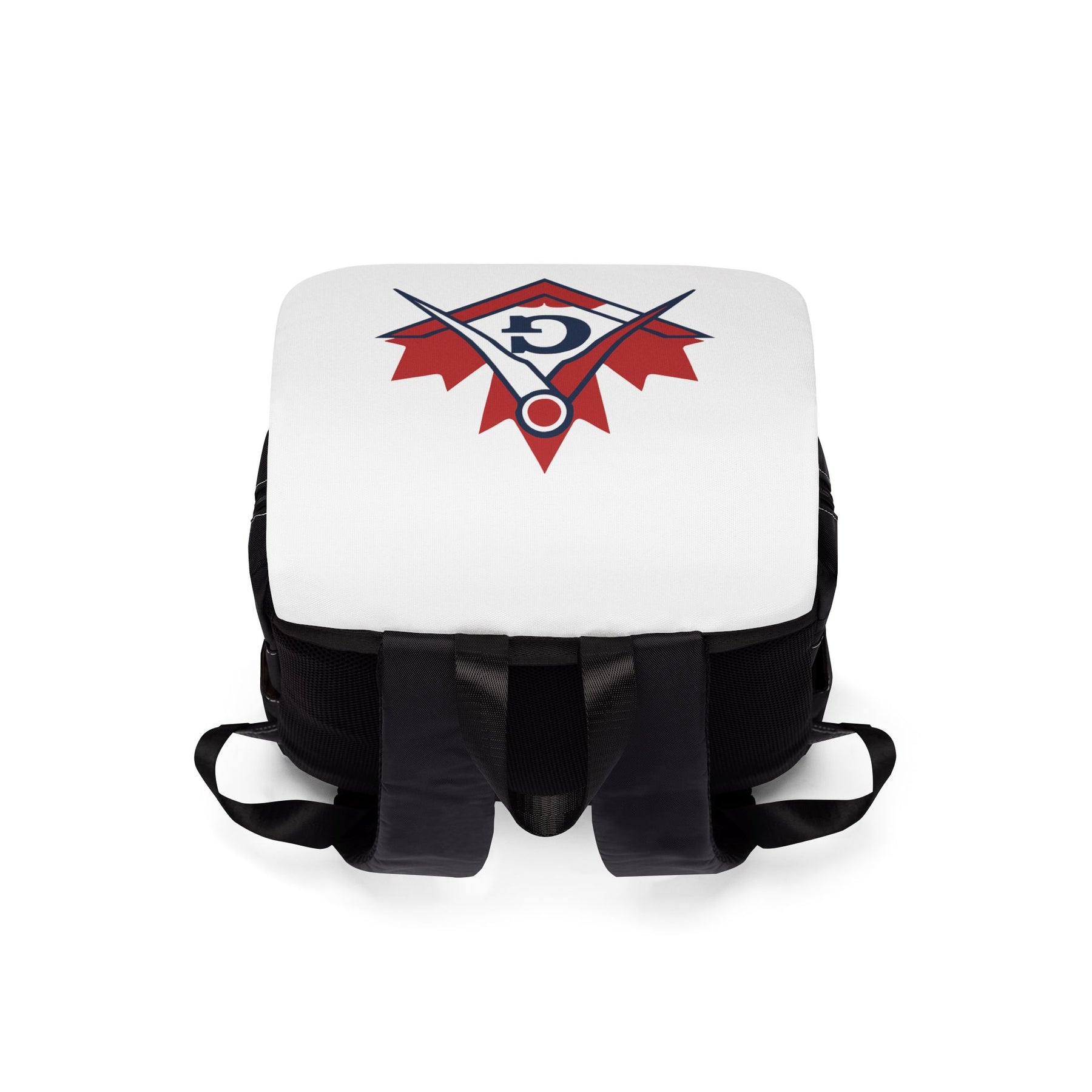 Master Mason Blue Lodge Canada Jurisdiction Backpack - Red Maple Leaf - Bricks Masons