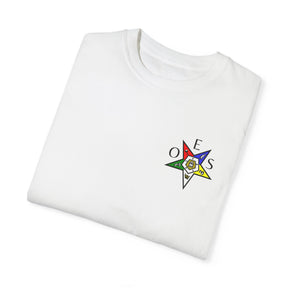 OES T-Shirt - Garment-Dyed Tee OES Star Various Colors - Bricks Masons