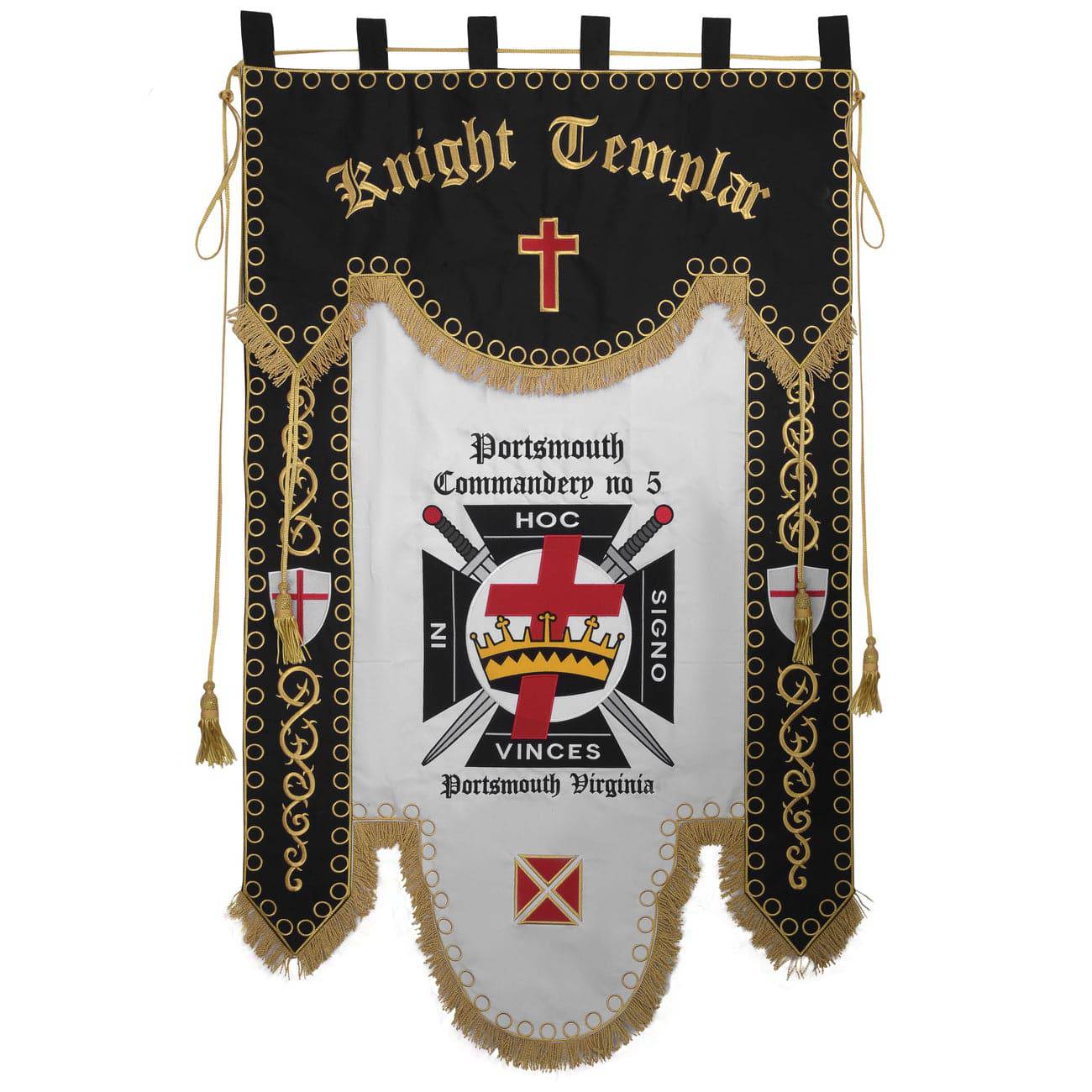 Custom Masonic Banner - Machine Embroidery Expose