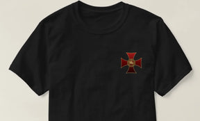 Knights Templar Commandery T-Shirt - Cotton Short Sleeve O-Neck