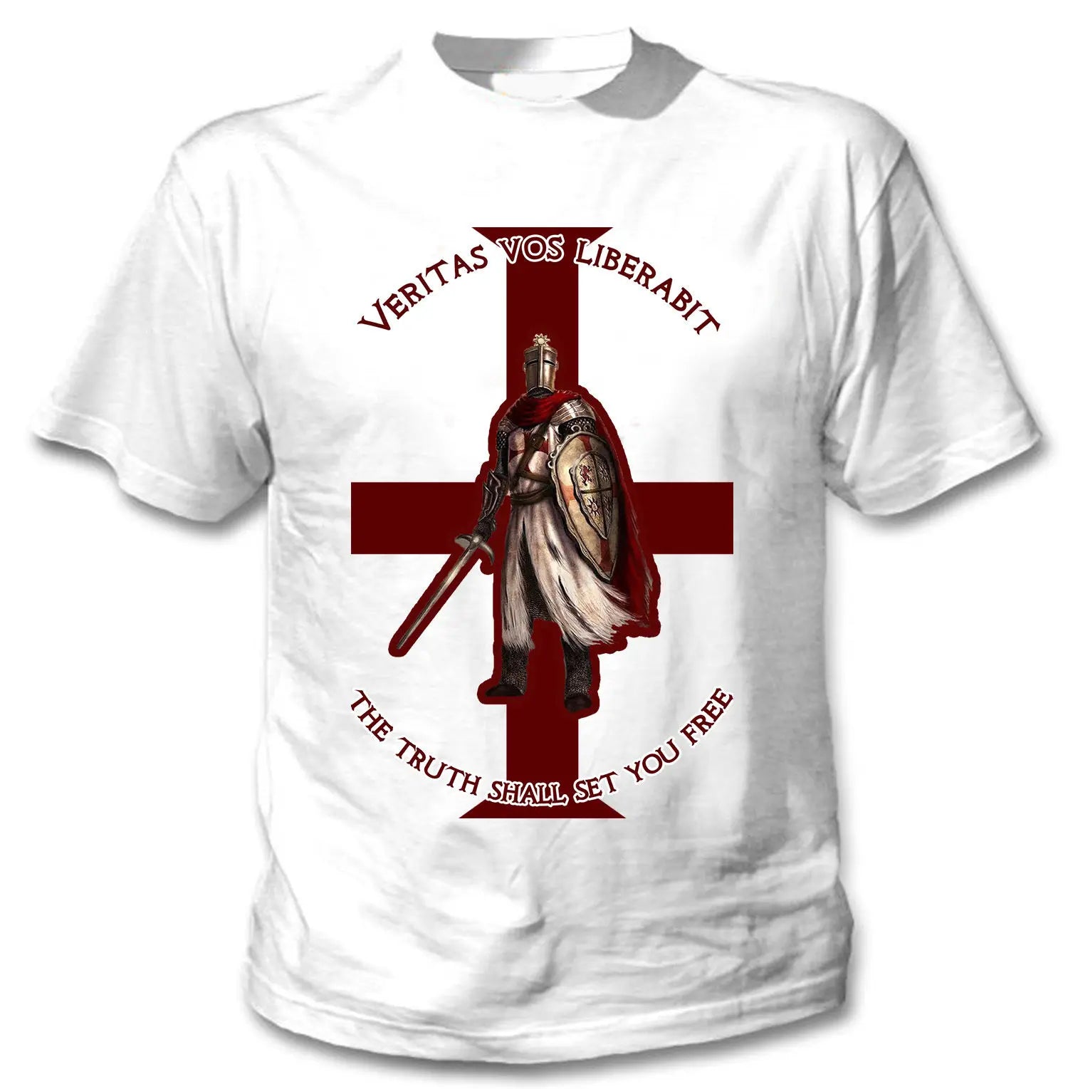 Knights Templar Commandery T-Shirt - The Truth Shall - Bricks Masons