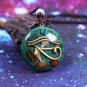 Ancient Egypt Necklace - The Eye Of Horus - Bricks Masons