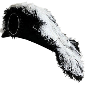 Grand Commander Knights Templar Chapeau - Black Underlayer Plumes - Bricks Masons