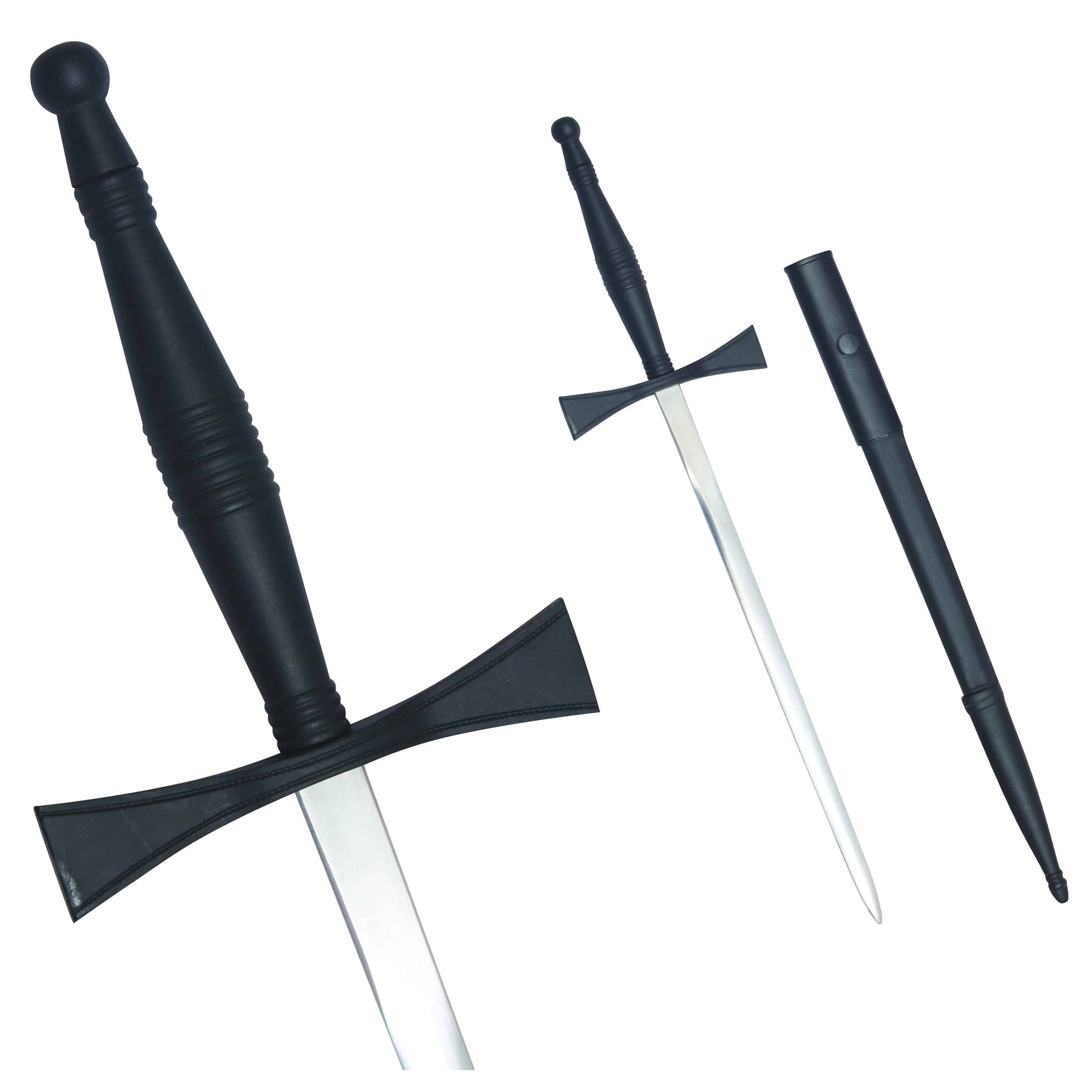 Masonic Dagger - Black Hilt and Black Scabbard