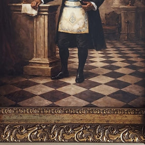Masonic Canvas - Grand Master Prince Hall - Bricks Masons