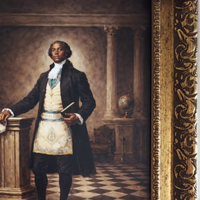 Masonic Canvas - Grand Master Prince Hall - Bricks Masons