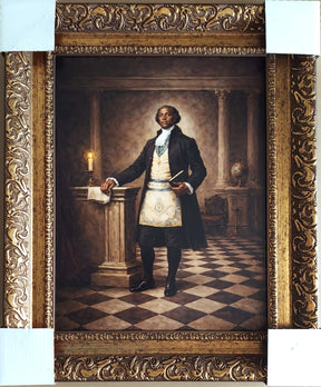 Masonic Canvas - Grand Master Prince Hall - Bricks Masons