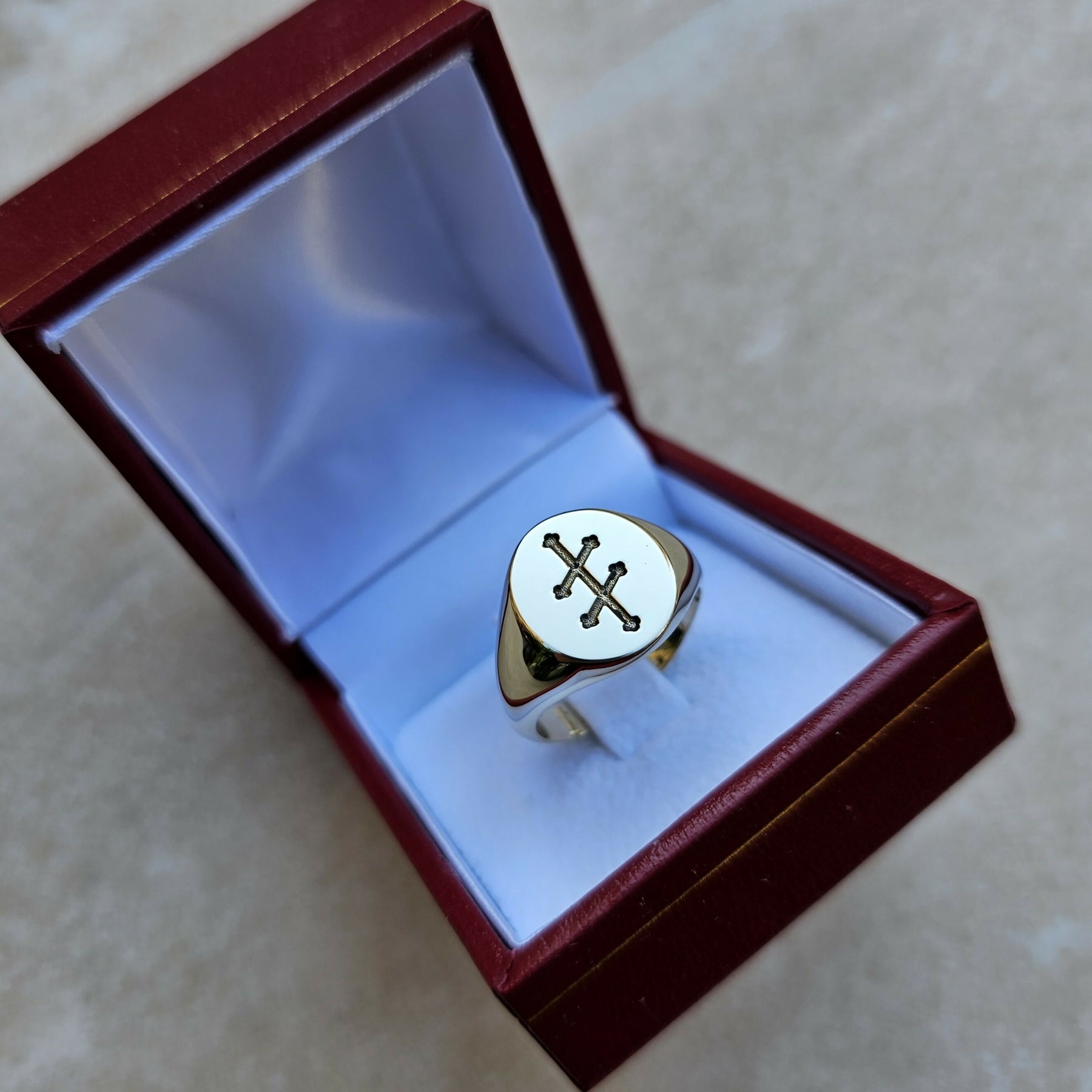 33rd Degree Scottish Rite Ring - 9K Gold Grand Cross