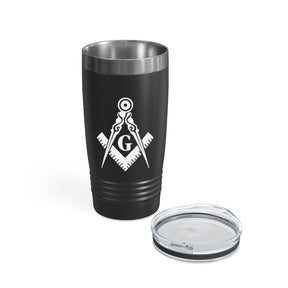 Master Mason Blue Lodge Ringneck Tumbler - Square & Compass G