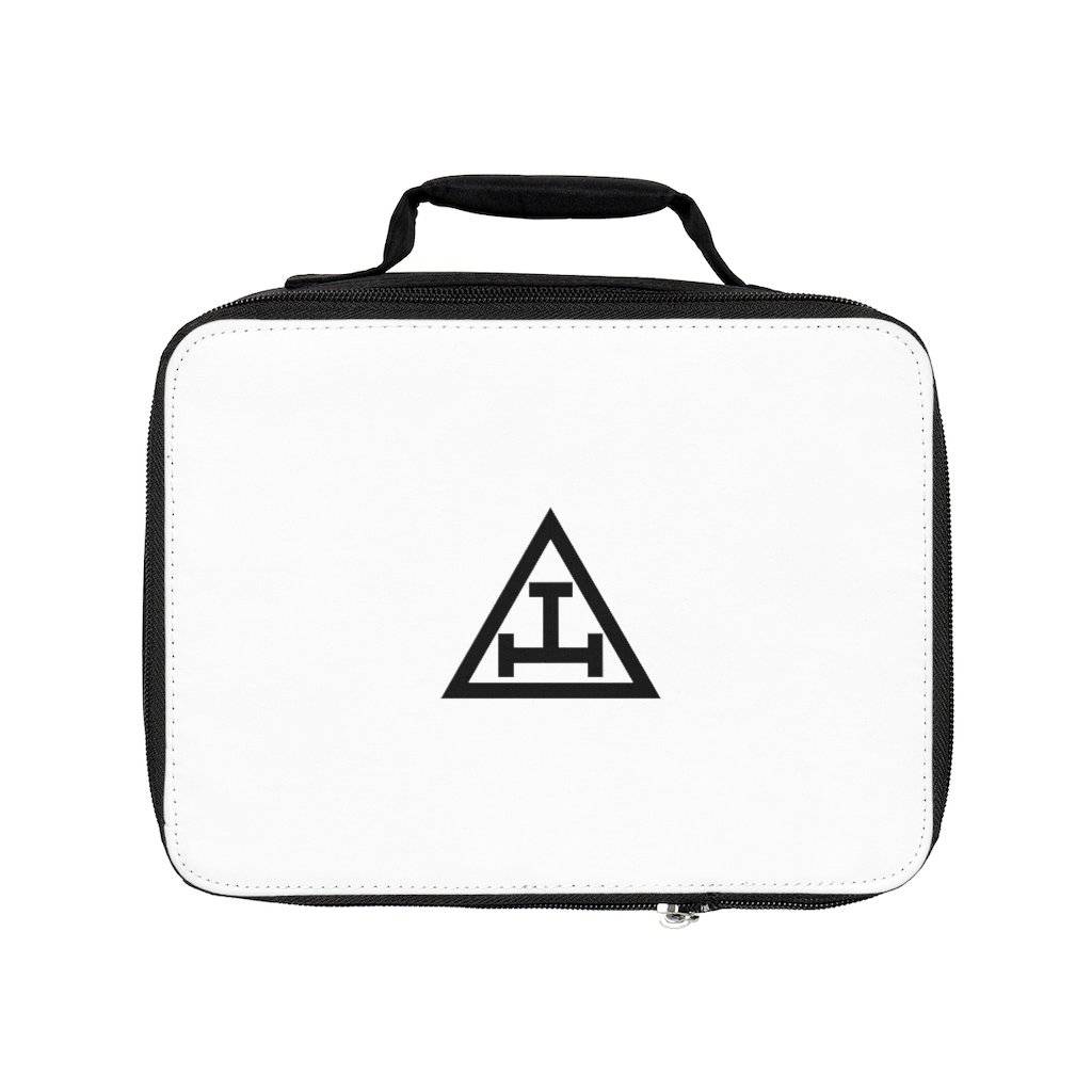 Royal Arch Chapter Lunch Bag - Black & White