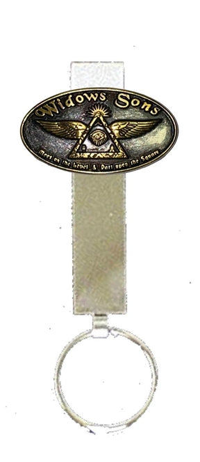 Widows Sons Pocket Key Holder - Eye of Providence & Wings - Bricks Masons