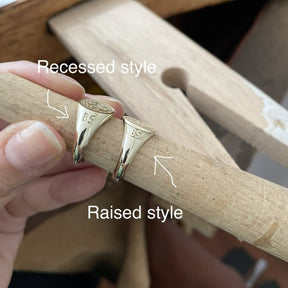 Master Mason Blue Lodge Ring - 10K to 18K Gold Plated 925 Sterling Silver Square & Compass G - Bricks Masons