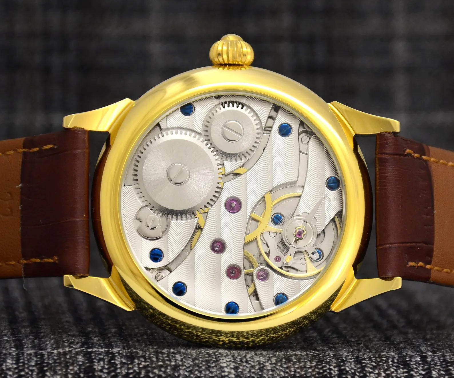 Master Mason Blue Lodge Wristwatch - In Hoc Signo Vinces - Bricks Masons