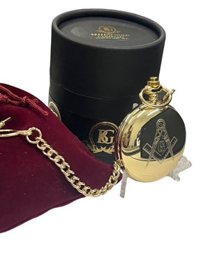 Master Mason Blue Lodge Pocket Watch - 4 Products Gift Set - Bricks Masons