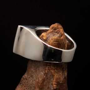 Knights Templar Ring - Flag of Georgia Sterling Silver - Bricks Masons