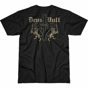 Knights Templar T-shirt - Deus-Vult (God Wills It) - Bricks Masons