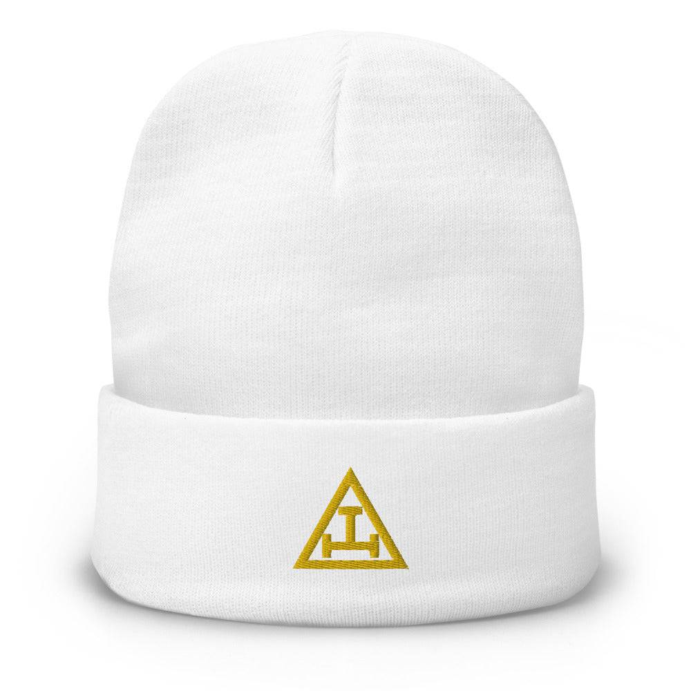 Royal Arch Chapter Beanie - Golden Embroidery