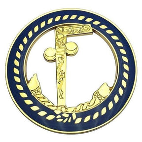 Masonic Car Emblem - 3" Masonic Gold Mason Cane - Bricks Masons