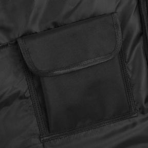 Master Mason Blue Lodge Apron Case - Black Cordura Fabric With Gold Emblem - Bricks Masons