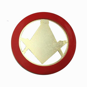 Master Mason Blue Lodge Car Emblem - Forget Me Not - Bricks Masons