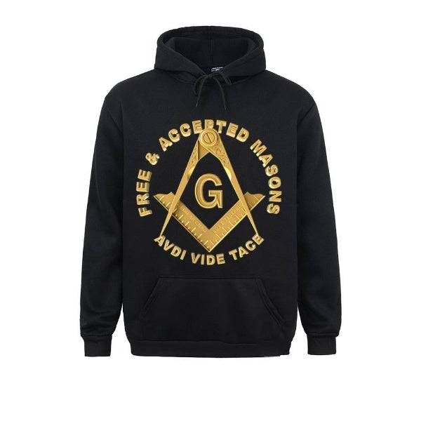 Master Mason Blue Lodge Hoodie - FREE & ACCEPTED MASONS (Multiple Colors) - Bricks Masons