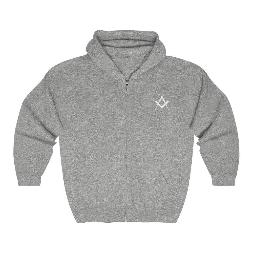 Master Mason Blue Lodge Hoodie - Various Colors Square & Compass - Bricks Masons