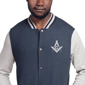 Master Mason Blue Lodge Jacket - Square and Compass G Various Colors - Bricks Masons