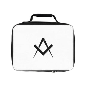 Master Mason Blue Lodge Lunch Bag - Fully lined and insulated - Bricks Masons