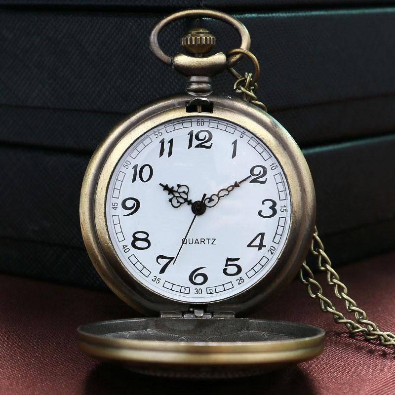 Master Mason Blue Lodge Pocket Watch - Bronze - Bricks Masons