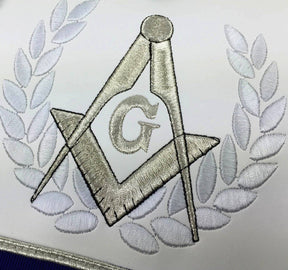 Master Mason Blue Lodge Regalia Set - Royal Blue & Silver - Bricks Masons