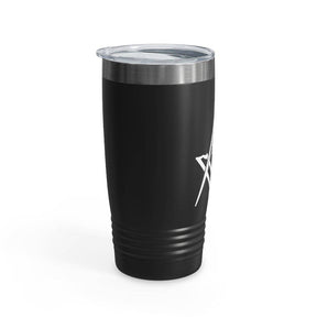 Master Mason Blue Lodge Ringneck Tumbler - Various Colors Square & Compass - Bricks Masons