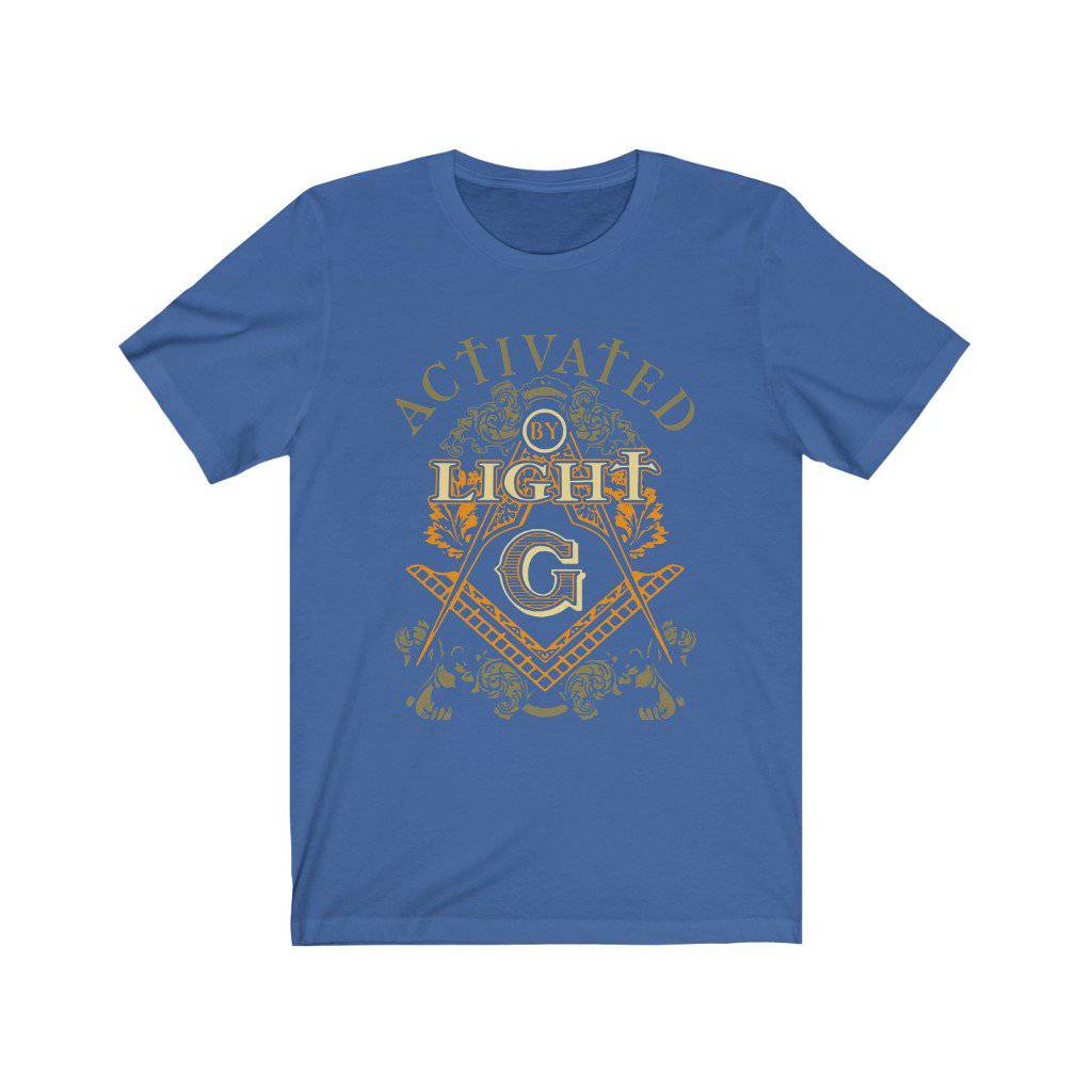 Masonic T-Shirt - Activated by Light - Bricks Masons