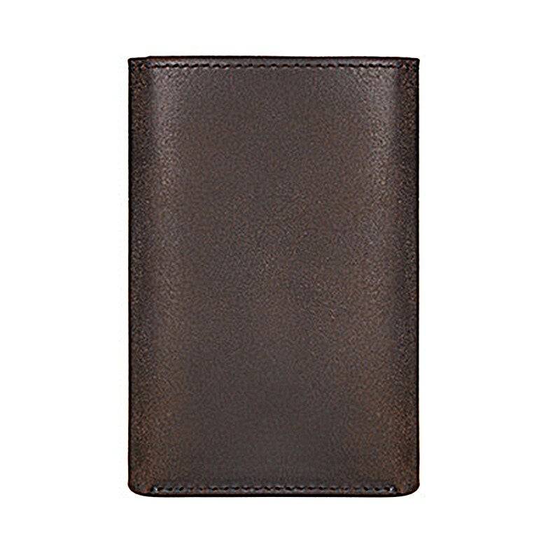 Master Mason Blue Lodge Wallet - Traveling Man Genuine Leather Brown - Bricks Masons
