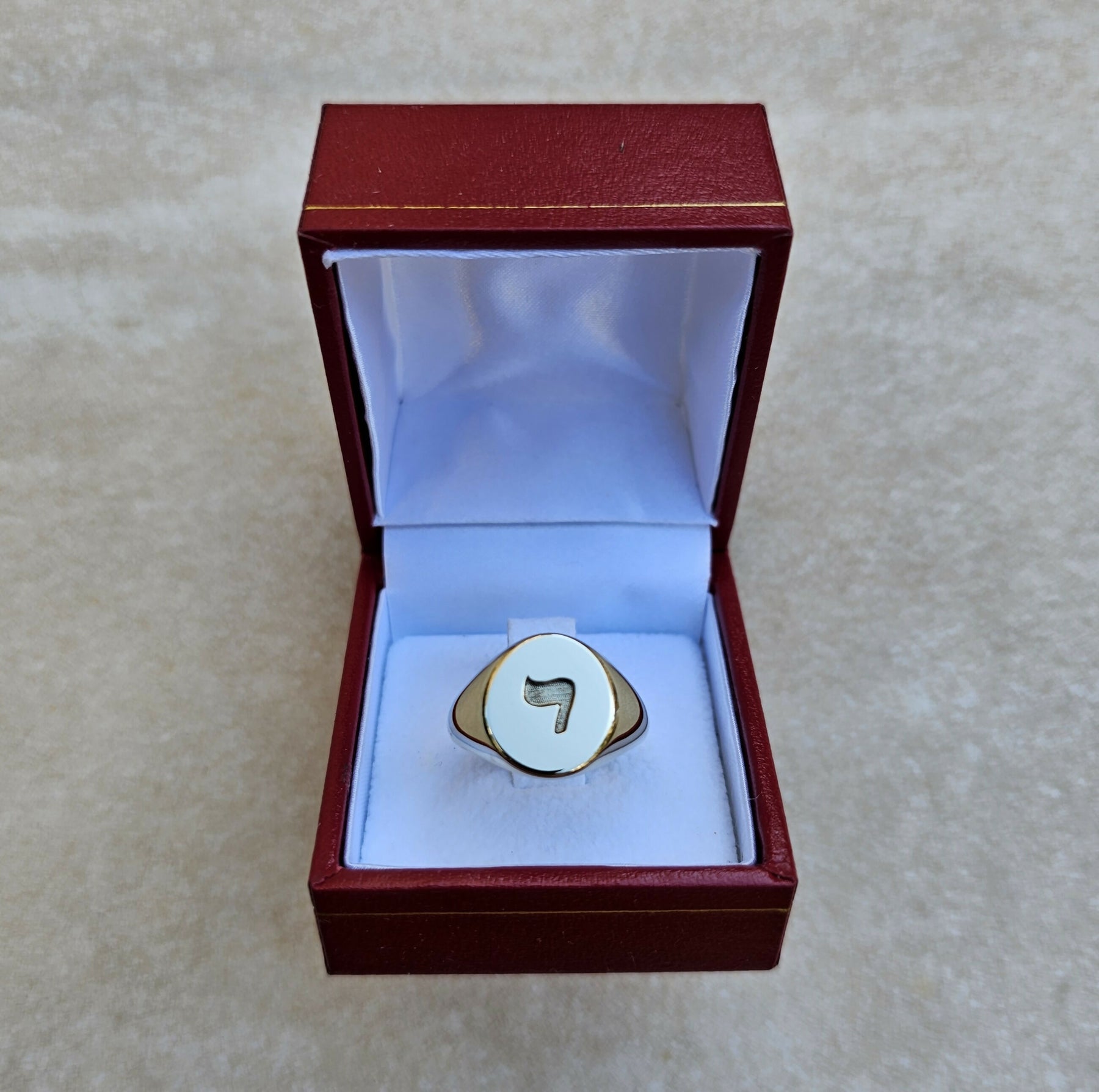 Yod Masonic Ring - 9K Gold