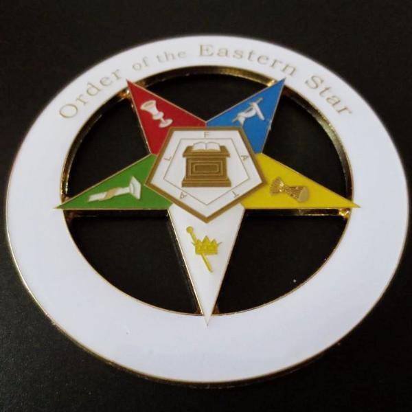 OES Car Emblem - Medallion - Bricks Masons