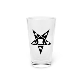 OES Pint Glass - 16oz - Bricks Masons