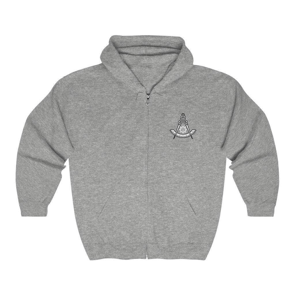 Past Master Blue Lodge California Regulation Hoodie - 4 Colors - Bricks Masons