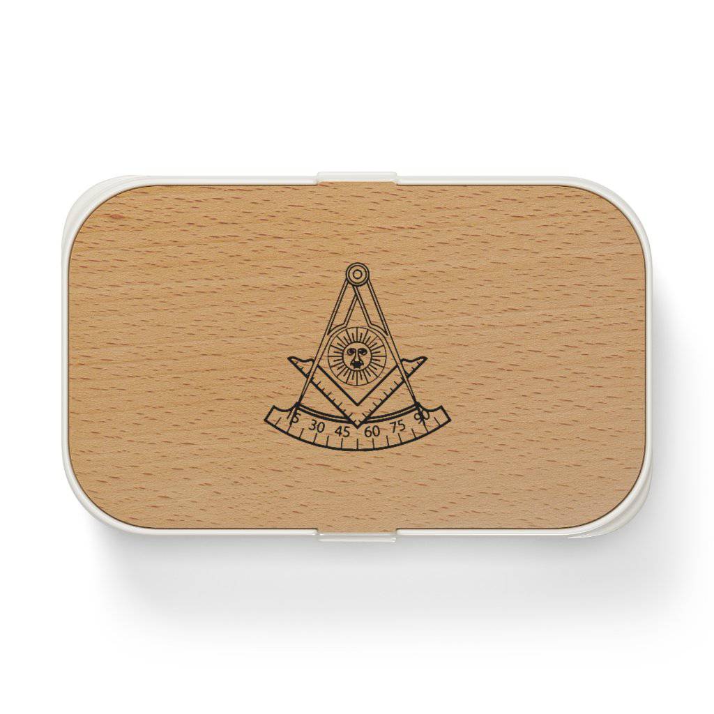 Past Master Blue Lodge Lunch Box - Smart Compartments - Bricks Masons