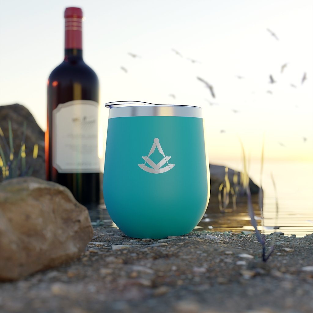 Past Master Blue Lodge Vacuum Cup - Various Colors - Bricks Masons