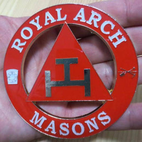 Royal Arch Chapter Car Emblem - MASONS Medallion